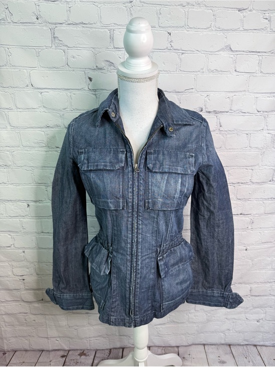Citizens Of Humanity Jackets & Blazers - Citizens of Humanity by Jerome Dahan Denim Zip Front Jacket Small